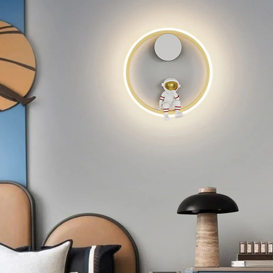 Applique Murale Chambre Enfant Moderne Astronaute