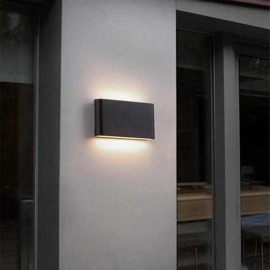 Applique Murale Extérieure LED Moderne en Aluminium