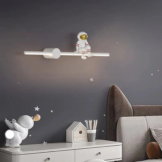 Applique Murale Chambre Enfant Bureau Astronaute Etagère